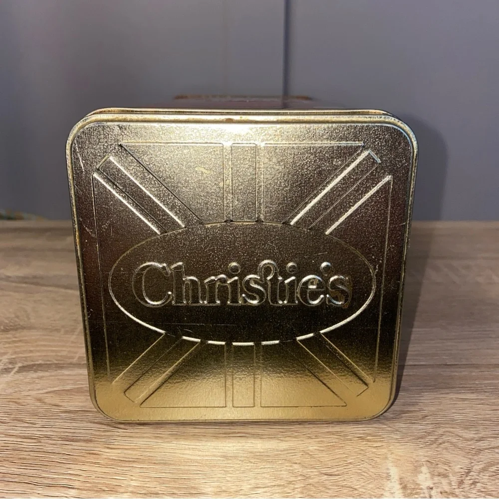 Vintage Limited Edition Christie's Premium Plus Salted Crackers Tin 1991 - Picture 5 of 9